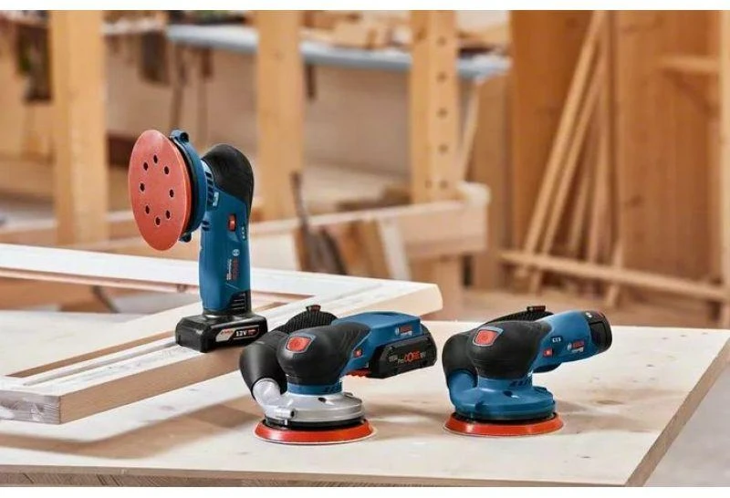 Bosch Ekscentrinis šlifuoklis GEX 18V-125, be akumuliatoriaus ir kroviklio