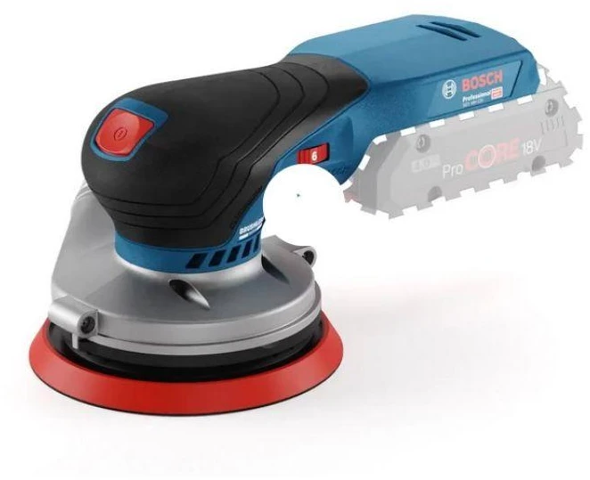 Bosch Ekscentrinis šlifuoklis GEX 18V-125, be akumuliatoriaus ir kroviklio
