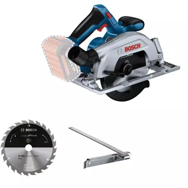 Akumuliatorinis diskinis pjūklas Bosch GKS 185-LI Professional; 18 V (be akumuliatoriaus ir pakrovėjo)