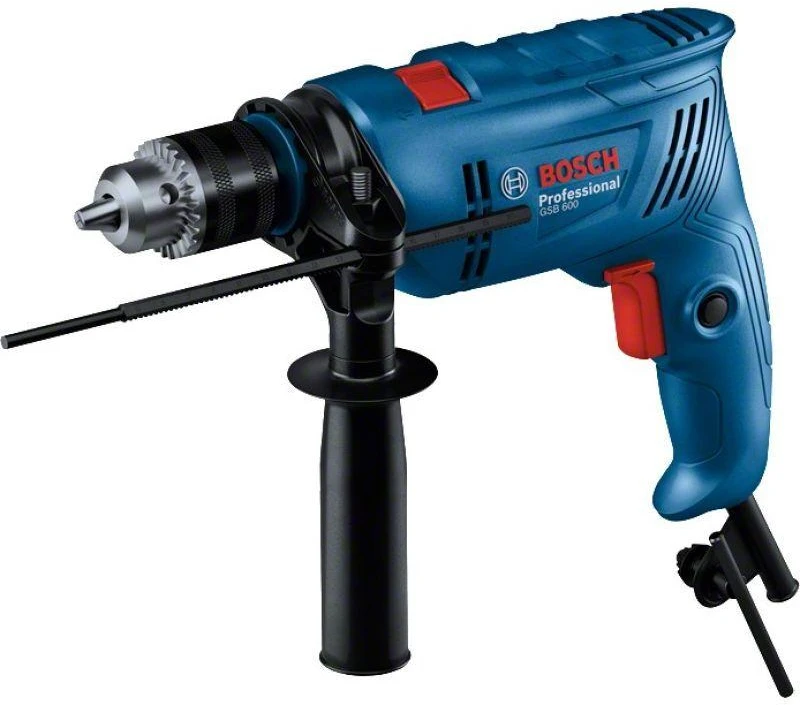 Elektrinis smūginis gręžtuvas Bosch GSB 600; 600 W