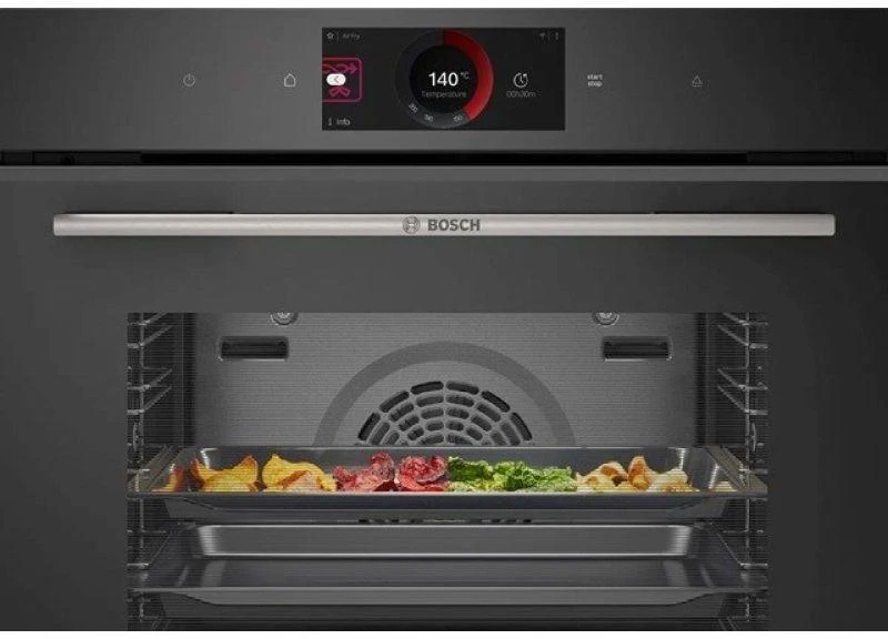 Bosch HBG7722B1 Serija 8, Įmontuojamoji orkaitė, 60 x 60 cm, Juodas