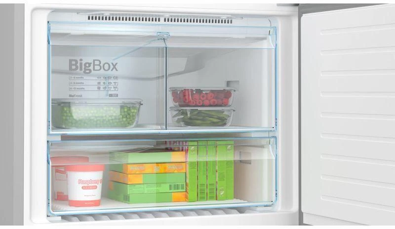 Šaldytuvas Bosch Serie 6 KGN86AIDR fridge-šaldiklis Freestanding 631 L D Nerūdijantis plienas