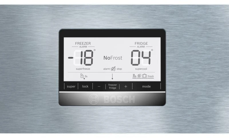 Šaldytuvas Bosch Serie 6 KGN86AIDR fridge-šaldiklis Freestanding 631 L D Nerūdijantis plienas