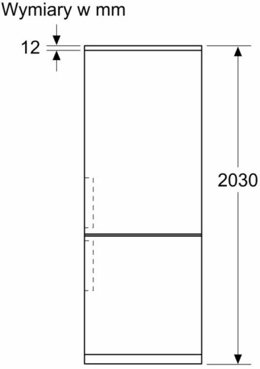 Bosch Serie 6 KGN39LBCF fridge-šaldiklis Freestanding 363 L C Juodas