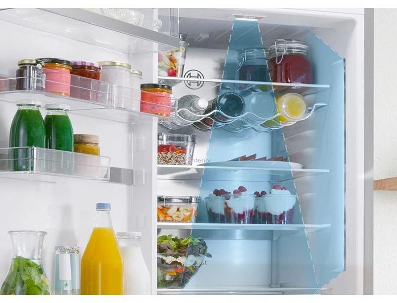 Bosch Serie 6 KGN49LBCF fridge-šaldiklis Freestanding 440 L C Juodas