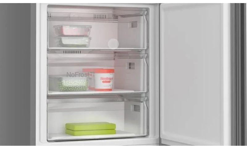 Bosch Serie 4 KGN49OCAF laisvai pastatomas šaldytuvas, 311 l, antracito spalvos