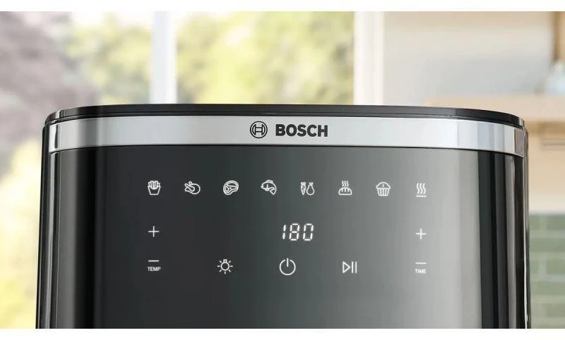 Bosch Serie 6 MAFS2671B gruzdintuvė Vienguba 7,2 l Atskirai stovinti 1800 W karšto oro gruzdintuvė Juodas