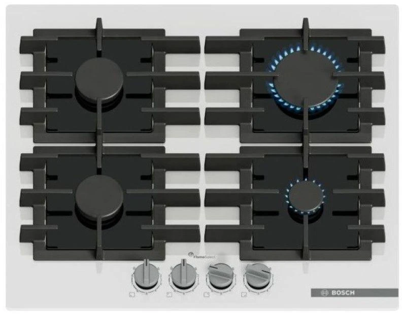 Bosch Serie 6 PPP6A2I40 Gas hob Baltas, Juodas