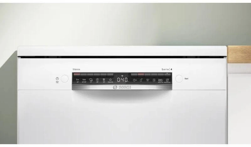 Bosch Serie 4 SMS4HVW14E indaplovė Laisvai pastatoma 14 vietų C