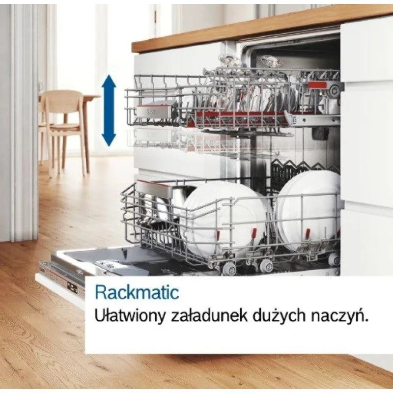 Bosch Serie 4 SMV4HVX11E Įmontuojama indaplovė, 14 vietų, C