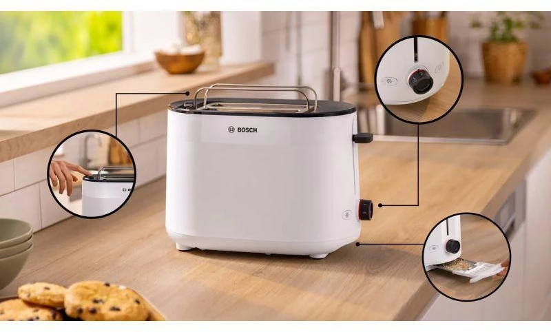 Bosch TAT2M121 Kompaktinis skrudintuvas, MyMoment, Baltas