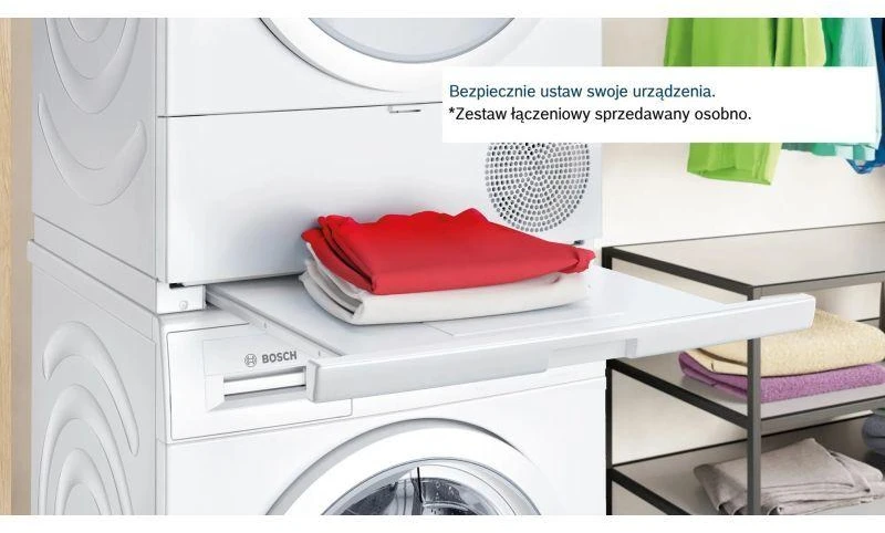BOSCH WTH86277PL drabužių džiovyklė su šilumos siurbliu, 8kg Balta