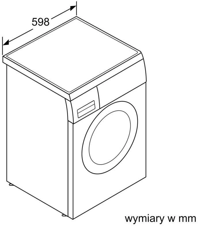 Skalbimo mašina BOSCH WUU28T10PL