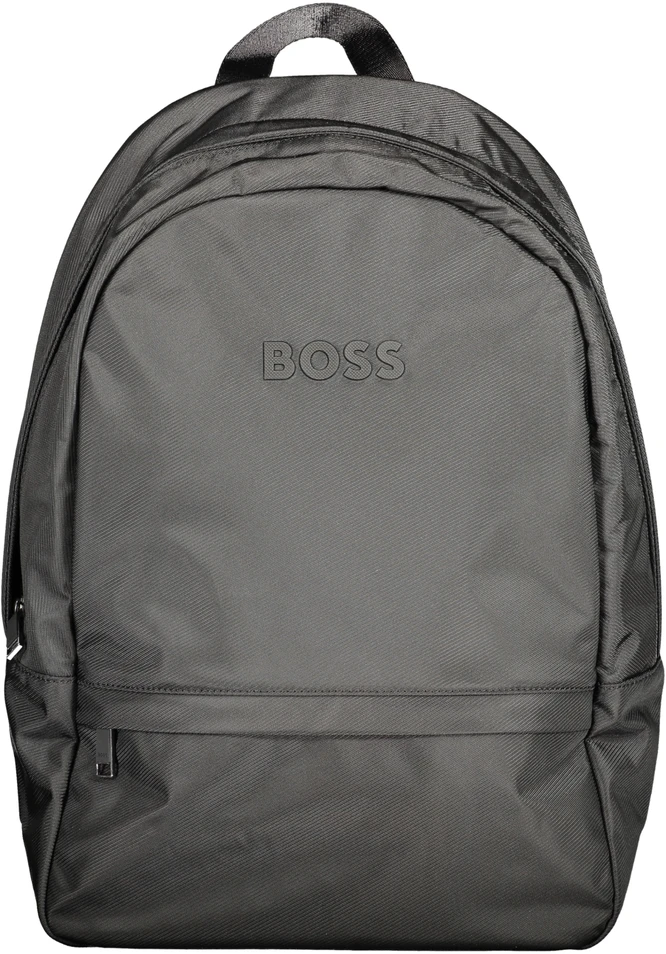 BOSS Catch 3.0 – juoda plecak męski na laptop