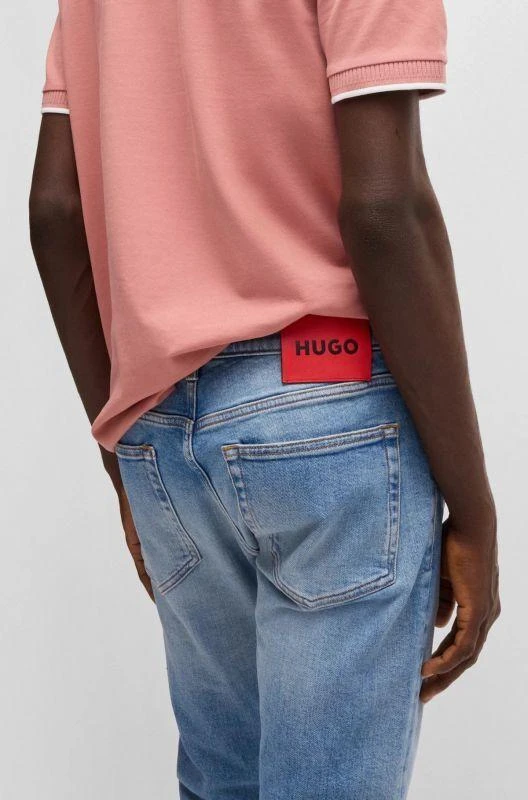 BOSS HUGO 734 Ryškiai Mėlyni džinsai (50537685-436)