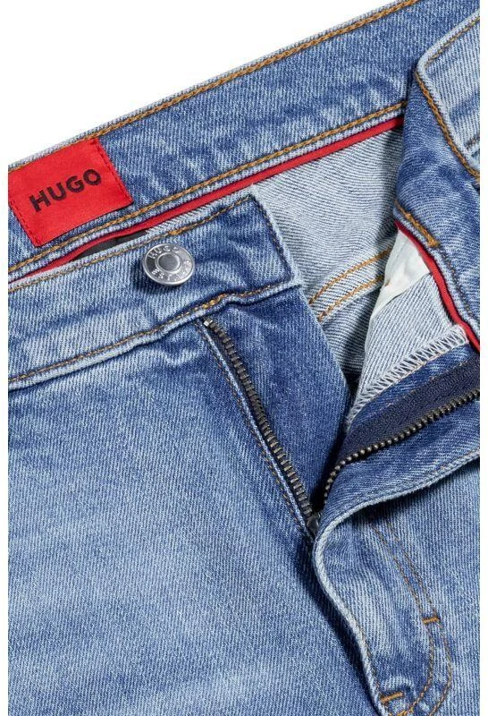 BOSS HUGO 734 Ryškiai Mėlyni džinsai (50537685-436)