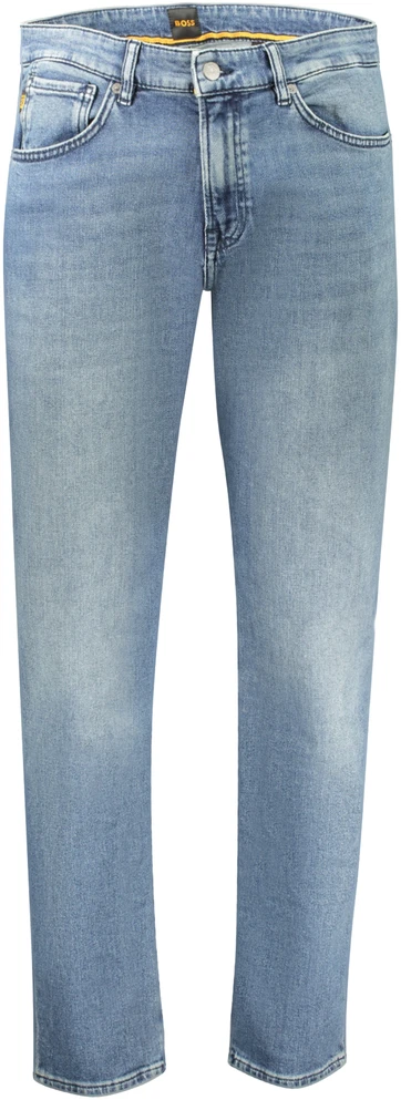 BOSS JEANS DENIM MĘSKIE NIEBIESKIE