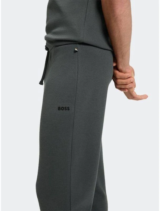 Boss Miegamasis drabužis vaflinis atviras žalias (50535878-345)