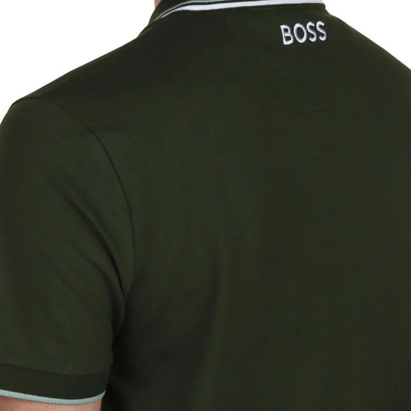 Boss Paddy Pro Atvirumo Žalias Polo Marškinėliai M 50469102-355
