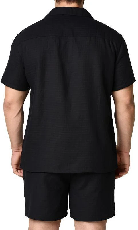 BOSS Vida_Shirt NERO Paplūdimio marškiniai (50540154-001)