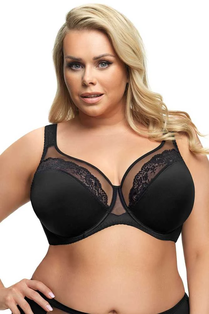 Bra Luisse K441 Juodos spalvos