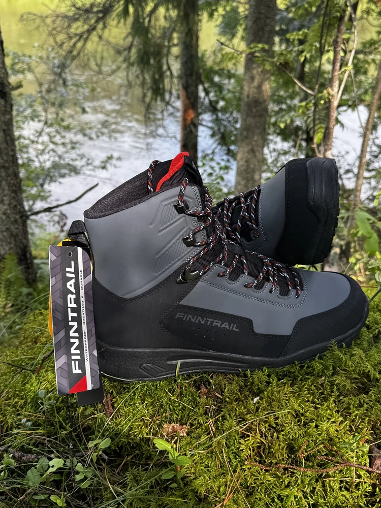 Braidymo batai Finntrail WADEMAN DarkGrey 5203
