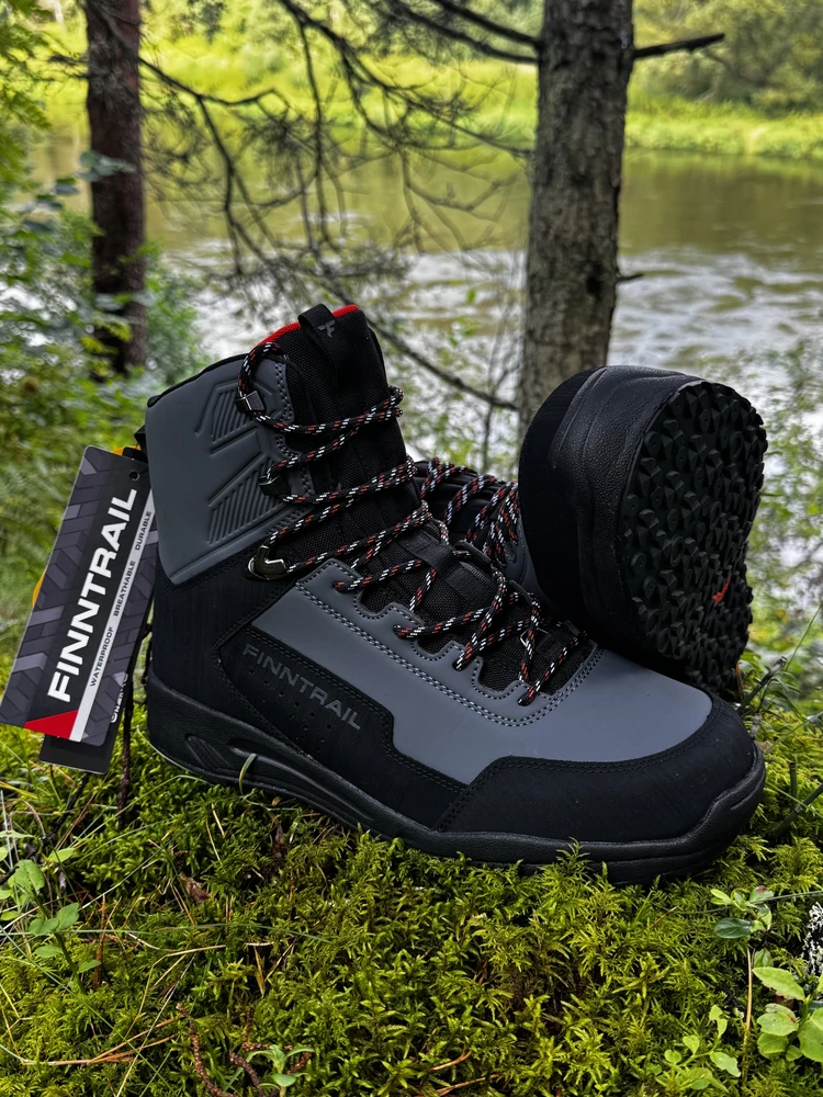 Braidymo batai Finntrail WADEMAN DarkGrey 5203