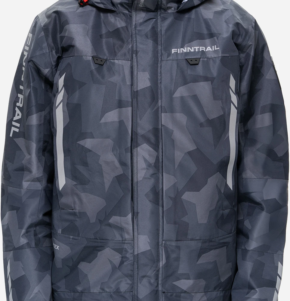 Braidymo striukė Finntrail ATHLETIC CamoShadowBlack 4024