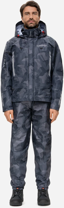 Braidymo striukė Finntrail ATHLETIC CamoShadowBlack 4024