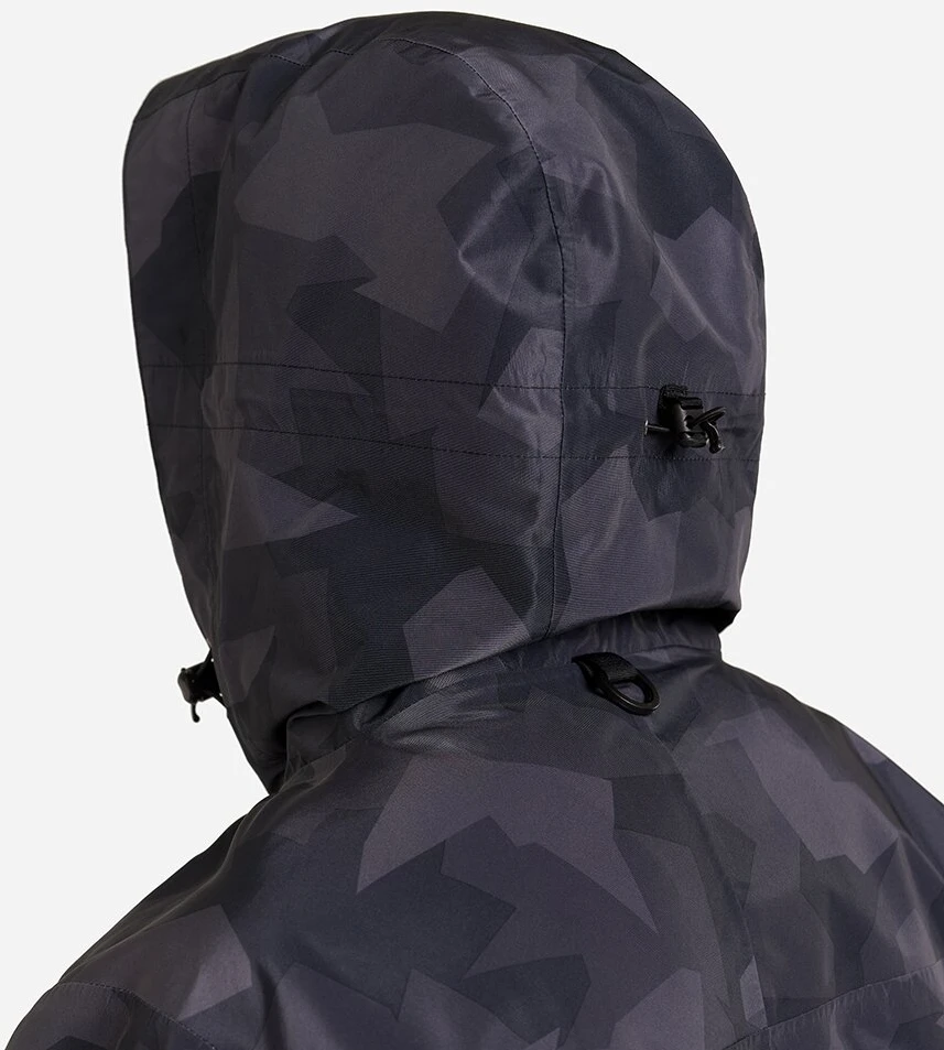 Braidymo striukė Finntrail GREENWOOD CamoShadowBlack 4021, Dydis: S