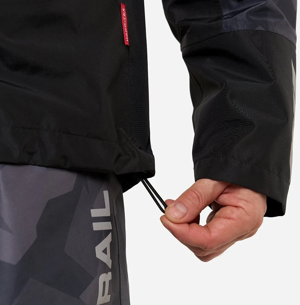 Braidymo striukė Finntrail GREENWOOD CamoShadowBlack 4021, Dydis: S