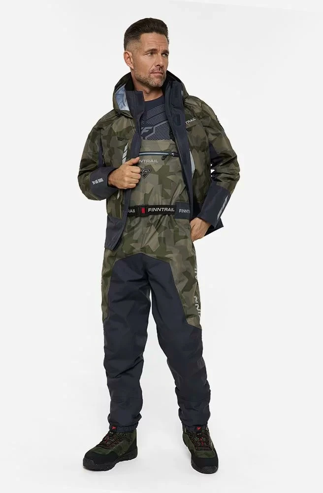 Braidymo striukė Finntrail GREENWOOD CamoShadowGreen 4021
