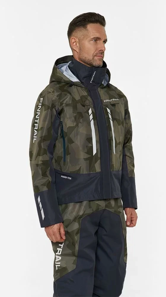 Braidymo striukė Finntrail GREENWOOD CamoShadowGreen 4021