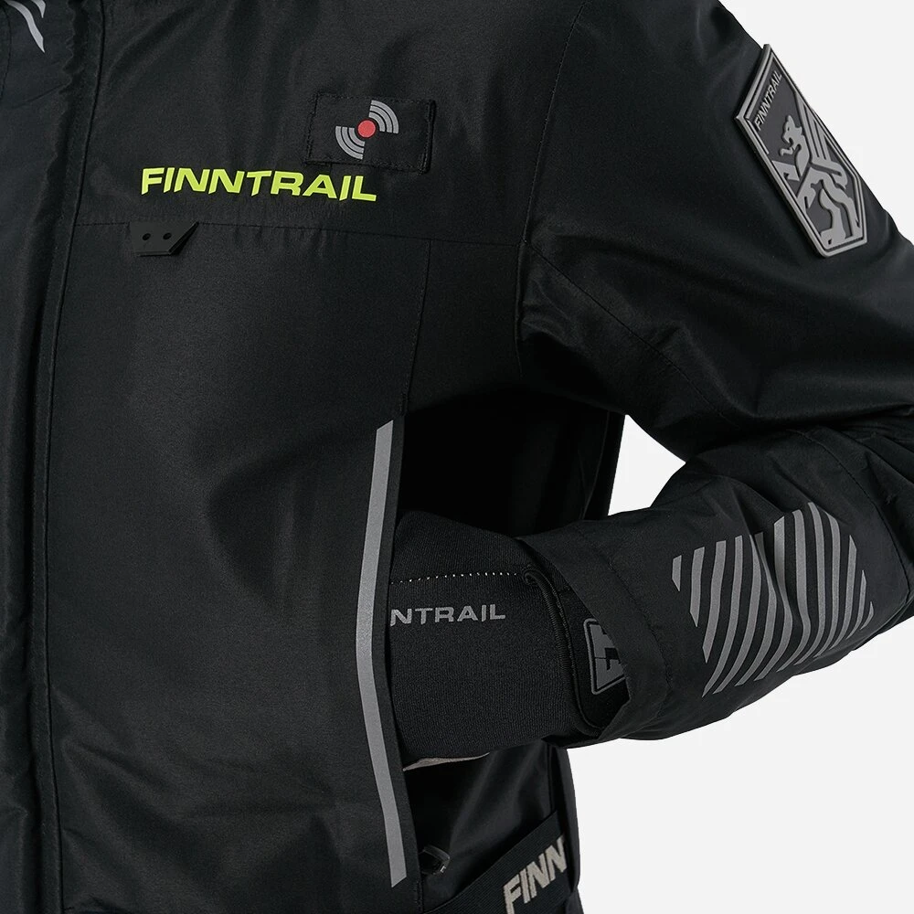 Braidymo striukė Finntrail MUDWAY Graphite 2018, Dydis: S