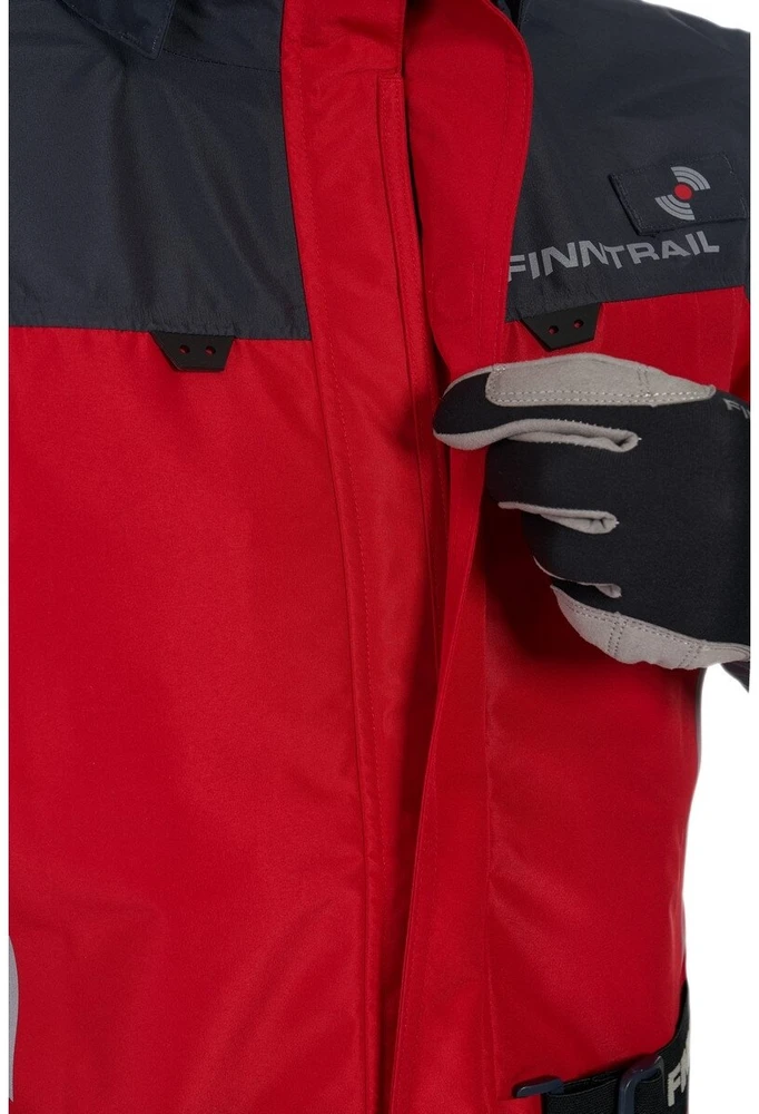 Braidymo striukė Finntrail MUDWAY Raudona 2010/2018, Dydis: XS