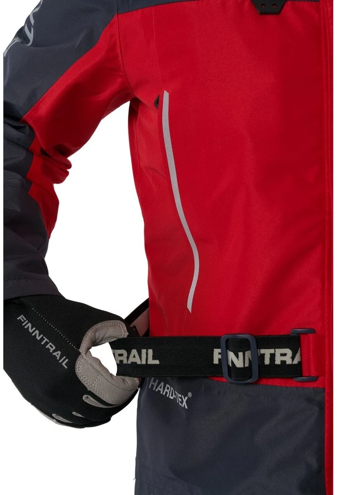 Braidymo striukė Finntrail MUDWAY Raudona 2010/2018, Dydis: XS