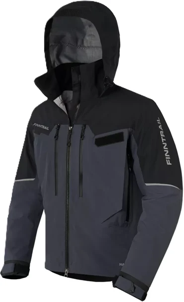 Braidymo striukė Finntrail PROGUIDE DarkGrey 4031, Dydis: XS