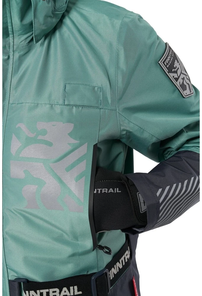 Braidymo striukė Finntrail RACHEL Petrol 6455, Dydis: XS