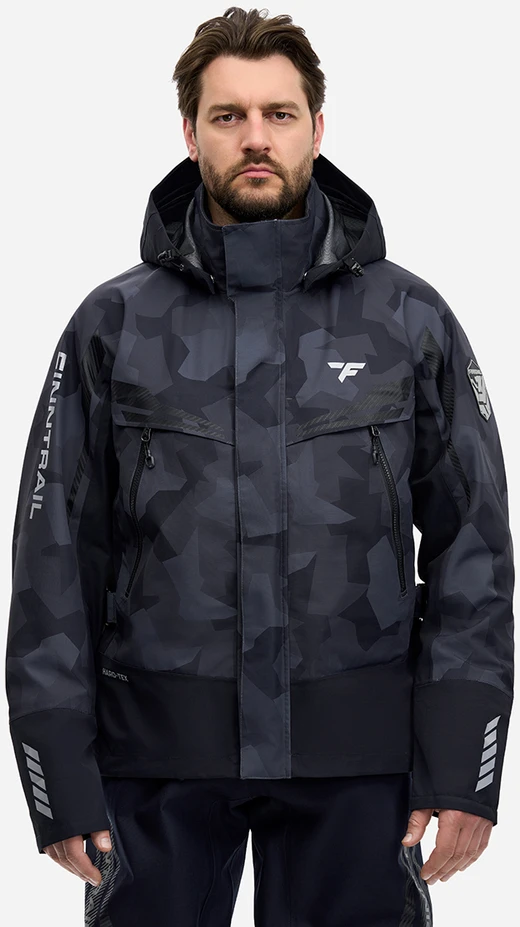 Braidymo striukė Finntrail SPEEDMASTER CamoShadowBlack 4029