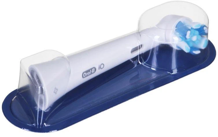 Braun iOG3d.2i6.2K Oral-B iO3 Elektrinis Dantų Šepetėlis Matt Juodas/Ice Mėlyna Duo Pack Edition