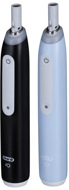 Braun iOG3d.2i6.2K Oral-B iO3 Elektrinis Dantų Šepetėlis Matt Juodas/Ice Mėlyna Duo Pack Edition
