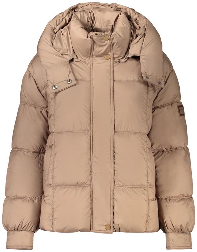 Brązowa kurtka damska PEPE JEANS PL4024541LAURENSHORT