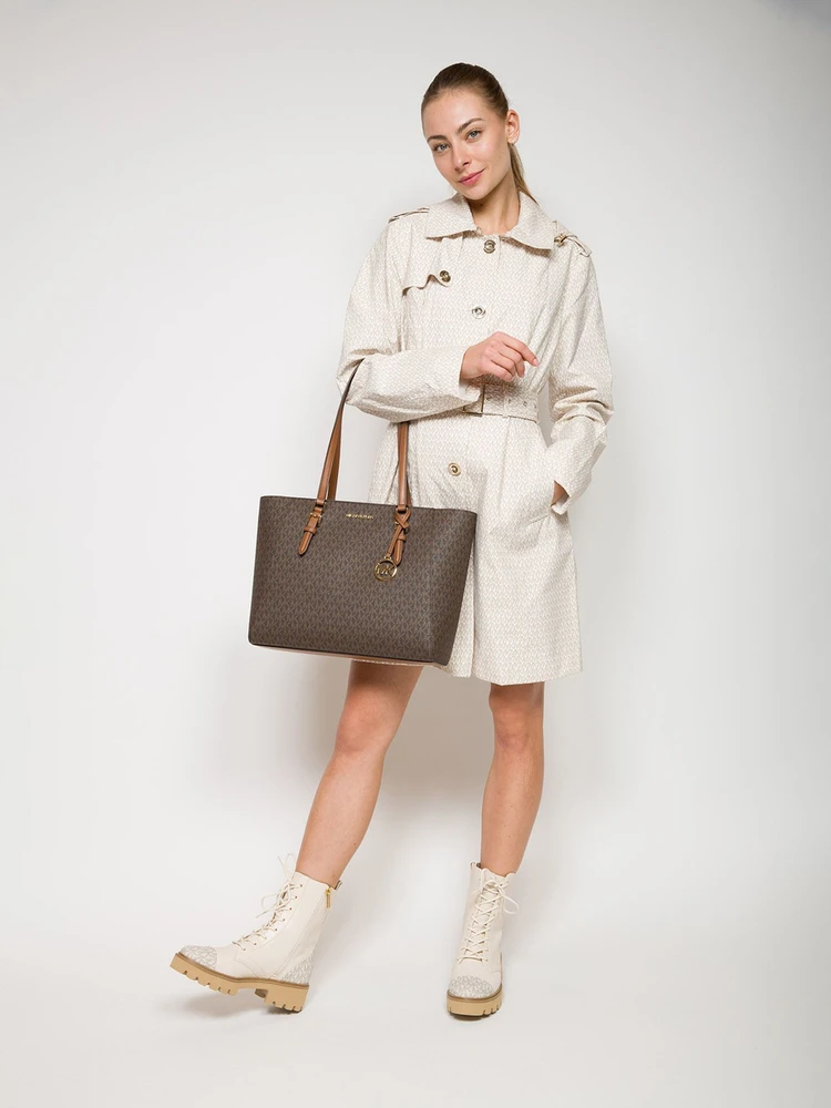 Brązowa torebka tote Michael Kors 35F3GCFT9T