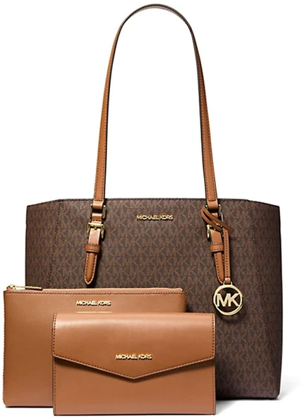 Brązowa torebka tote Michael Kors 35F3GCFT9T
