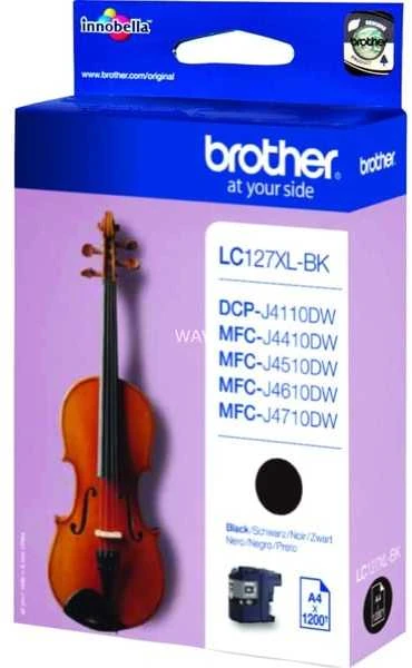 Brother Brolis LC127XLBK | Rašalo kasetė | Juodas