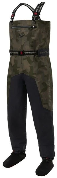 Bridkelnės Finntrail AQUAMASTER CamoShadowGreen 1536, Dydis: S