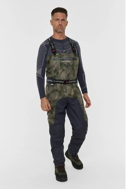 Bridkelnės Finntrail AQUAMASTER CamoShadowGreen 1536, Dydis: S