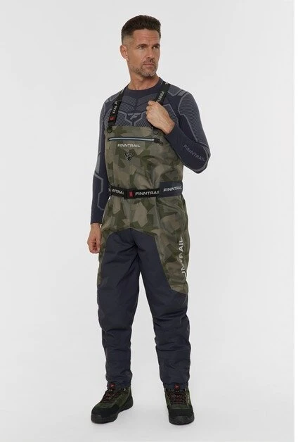 Bridkelnės Finntrail AQUAMASTER CamoShadowGreen 1536, Dydis: S