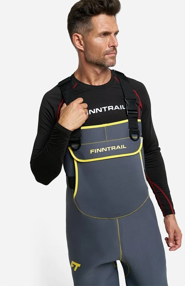 Bridkelnės Finntrail BLACKWATER DarkGrey 5291, Dydis: XL, Dydis avalynė: 44