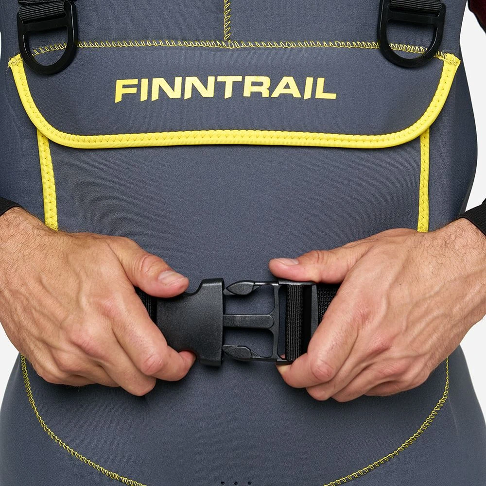 Bridkelnės Finntrail BLACKWATER DarkGrey 5291, Dydis: XL, Dydis avalynė: 44